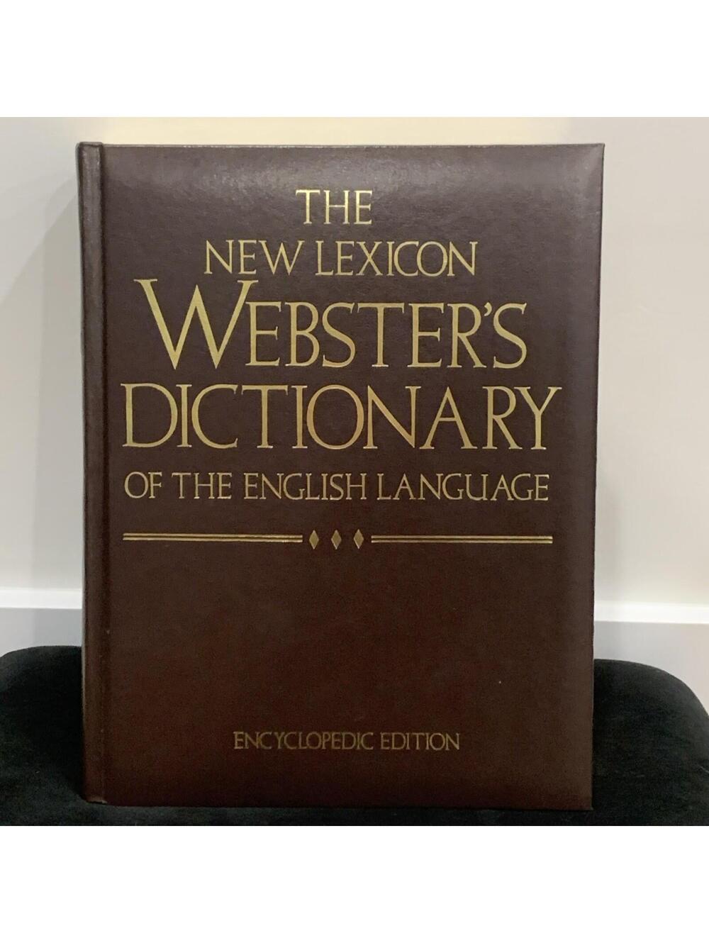 New Lexicon Webster's Dictionary of the English Language: Encyclopedia Edition